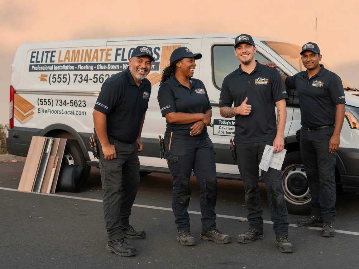 Laminate flooring installation company in Burgoon, OH